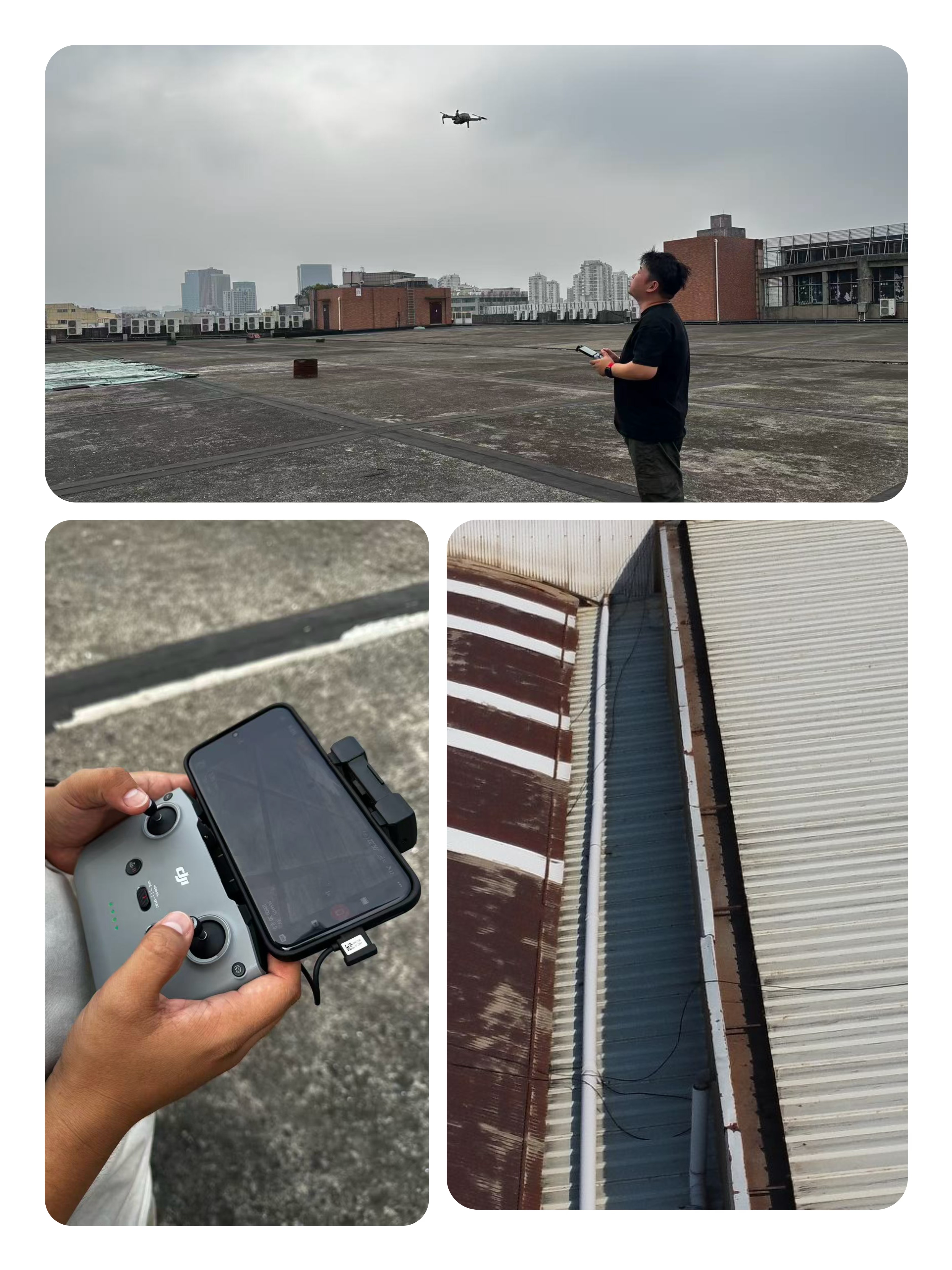 無人機(jī)助力市場(chǎng)智能化排查工作 