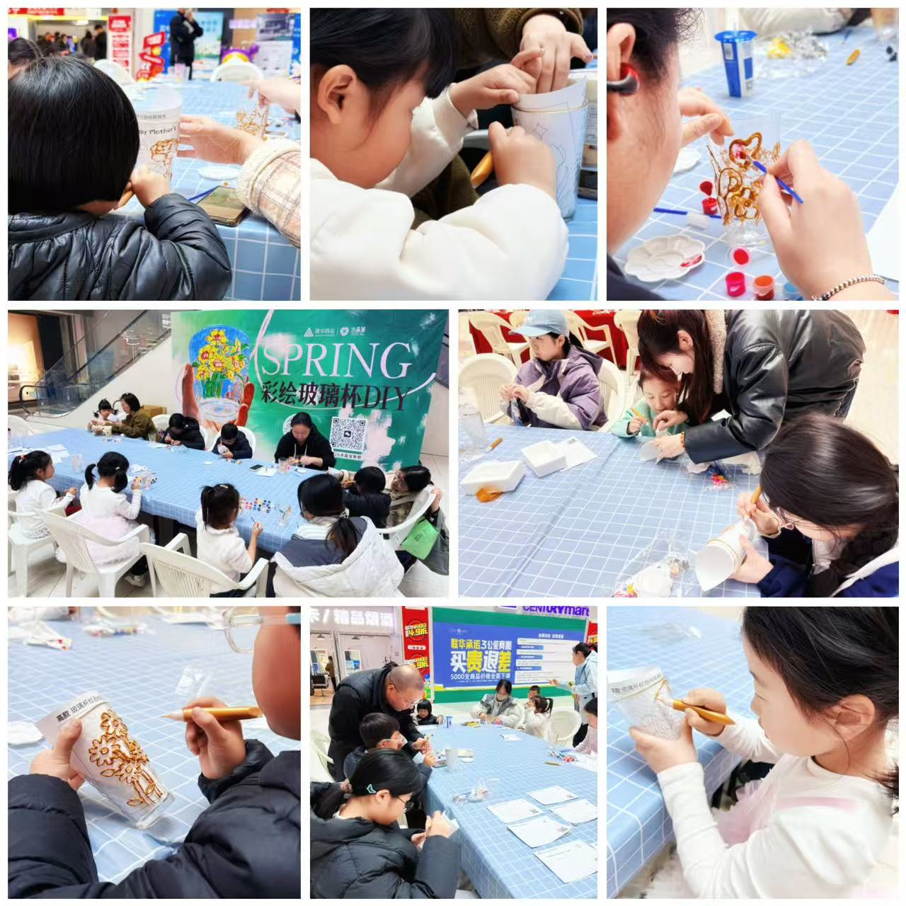 春日繪新意，杯間藏春光 ——水晶城彩繪玻璃杯 DIY 活動(dòng)圓滿落幕