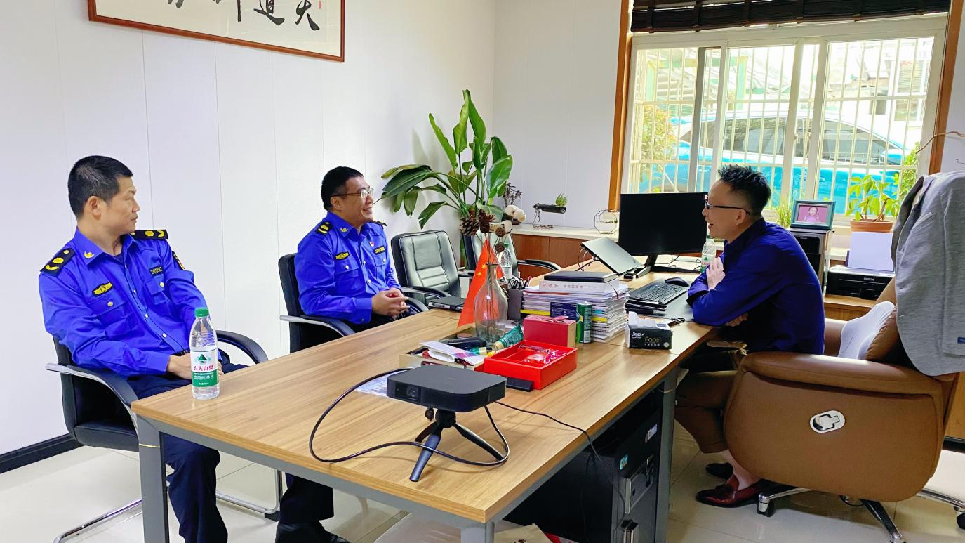 履新訪企聽心聲！大關執(zhí)法中隊拜訪錢江商城共商發(fā)展